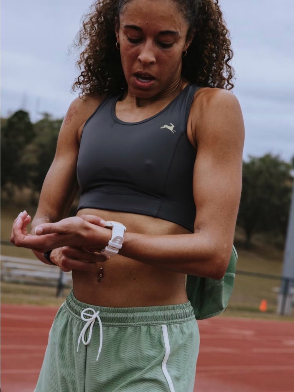 TRACKSMITH Women’s Allston Sports Bra Size Medium